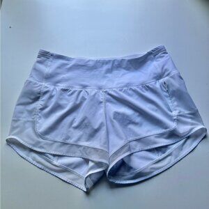 Lululemon Mind Over Miles Short White Size 4
